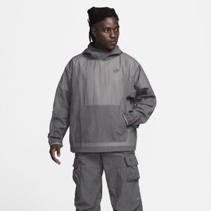 Nike $130 Tech Pack Woven Mesh Pullover Funnel Neck Lightweight FN2632-068 XL